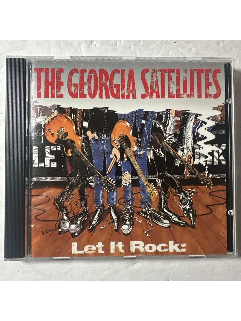 The Georgia Satellites Let It Rock CD Like New Mint Disc